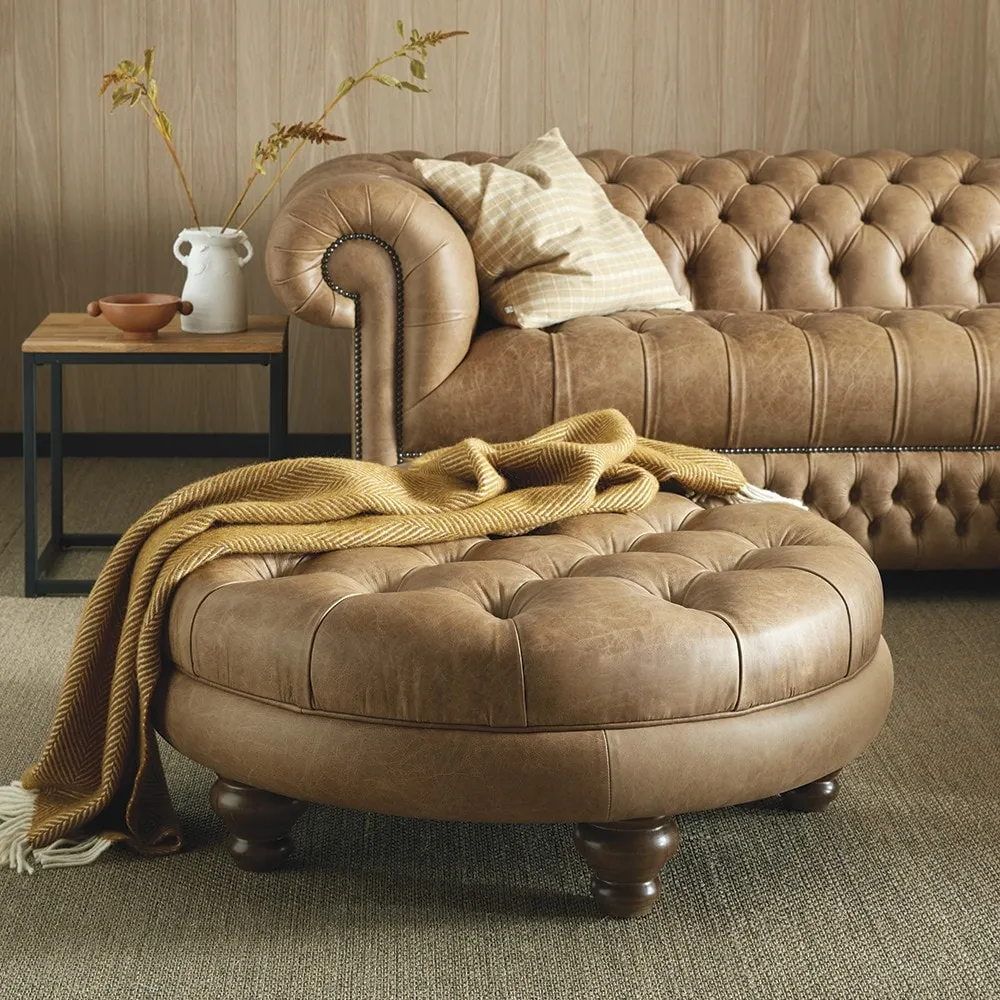 Piccadilly Footstool - Sale from Sofas by Saxon UK