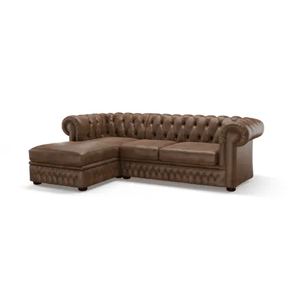 Knightsbridge Chaise - Chesterfield Sofas from Sofas by Saxon UK