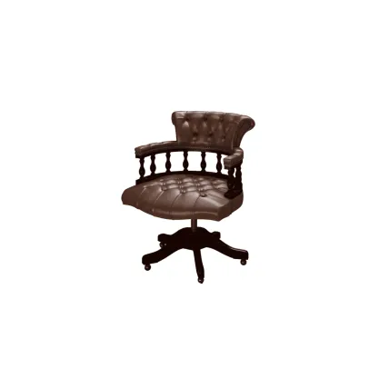 Captain's Swivel - Chesterfield Chairs from Sofas by Saxon UK