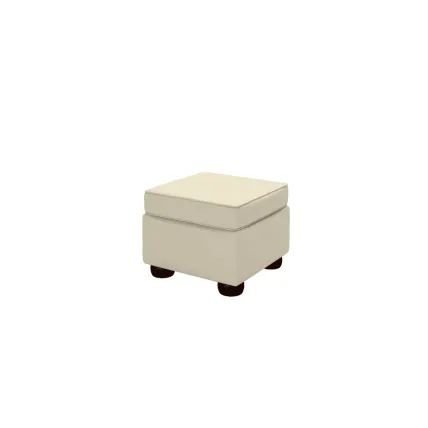 Plain Pouffe Box Footstool