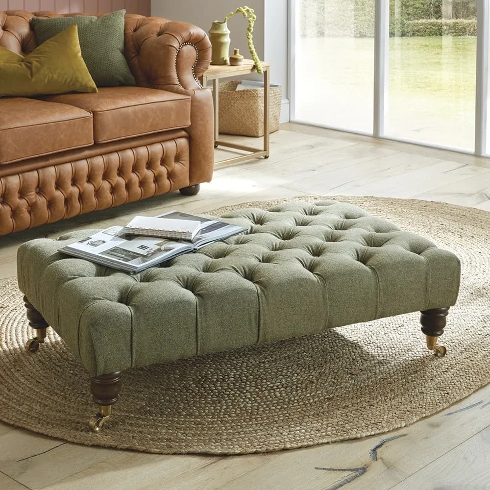 Pimlico Footstool - Sale from Sofas by Saxon UK
