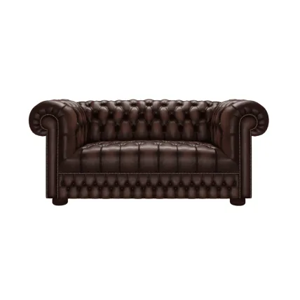 Belgravia 2 Seater Sofa Antique Brown