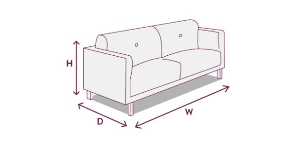 How to measure for a sofa